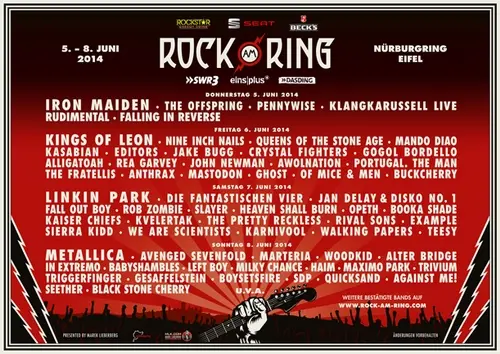 Iron Maiden - Rock am Ring (2014)