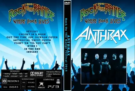 Anthrax - Rock On The Range Festival (2015)