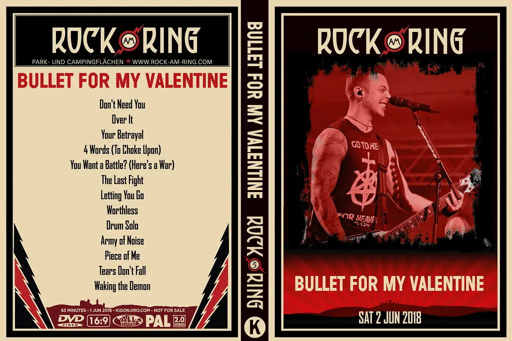 Bullet For My Valentine - Rock am Ring (2018)