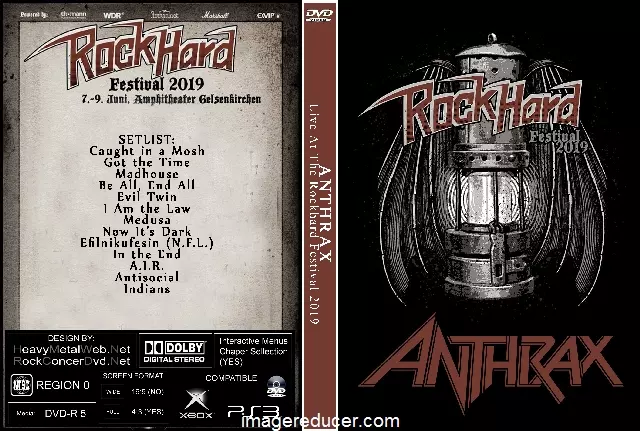 Anthrax - Rockpalast • Rock Hard Festival (2019)