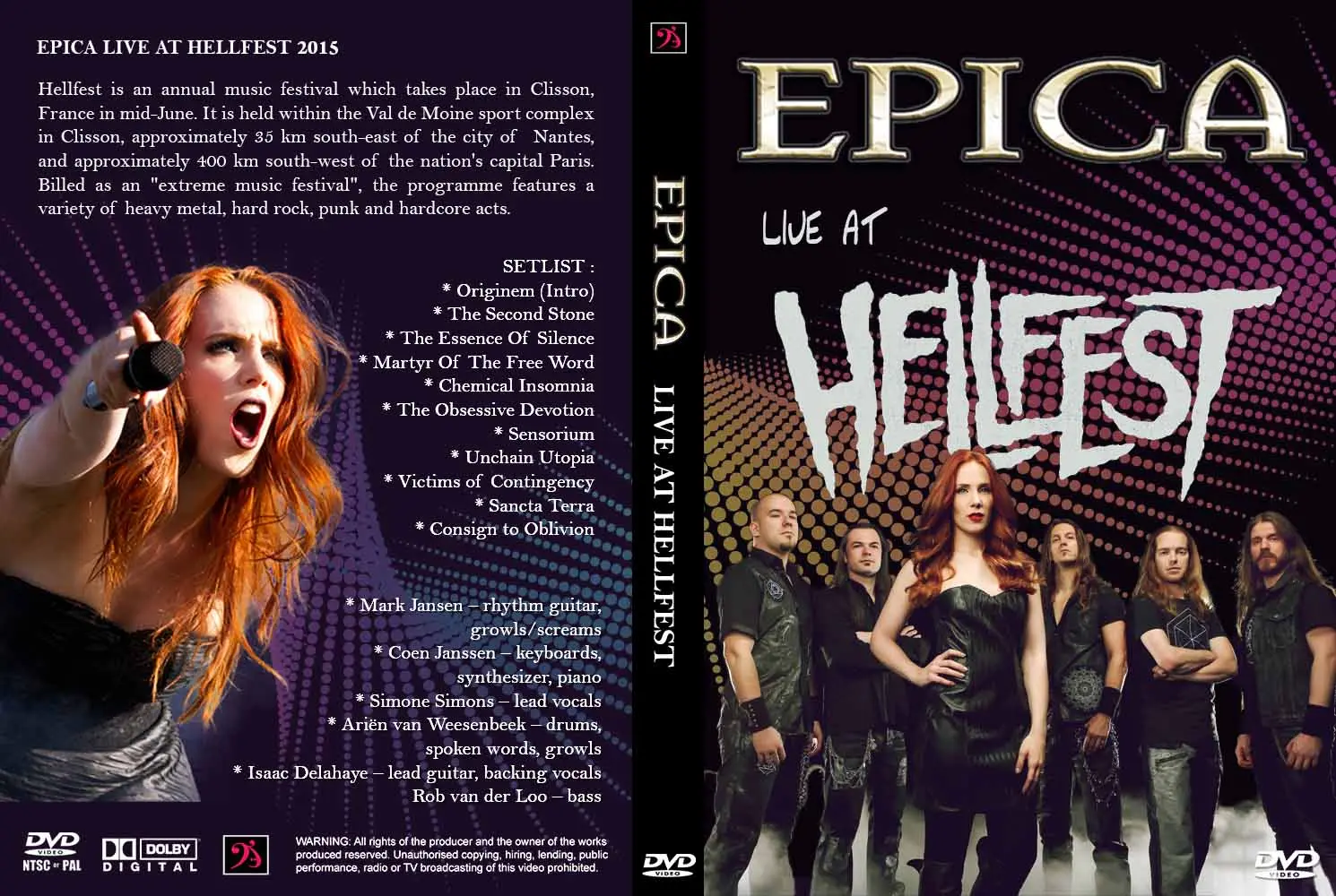 Epica - Hellfest (2015)