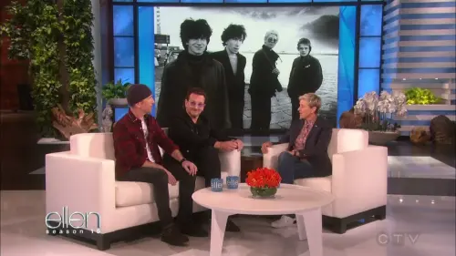 U2 - Burbank, Bono & The Edge@The Ellen DeGeneres Show (2018)