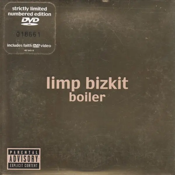 Limp Bizkit - Boiler (Strictly Limited Numbered Edition DVD Single 018661) (2001)