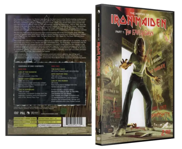 Iron Maiden - The History Of Iron Maiden Part 1: The Early Days (PAL) (2004)