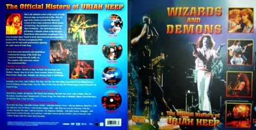 Uriah Heep - Wizards And Demons - The Official History 4DVD Box Set (2005)