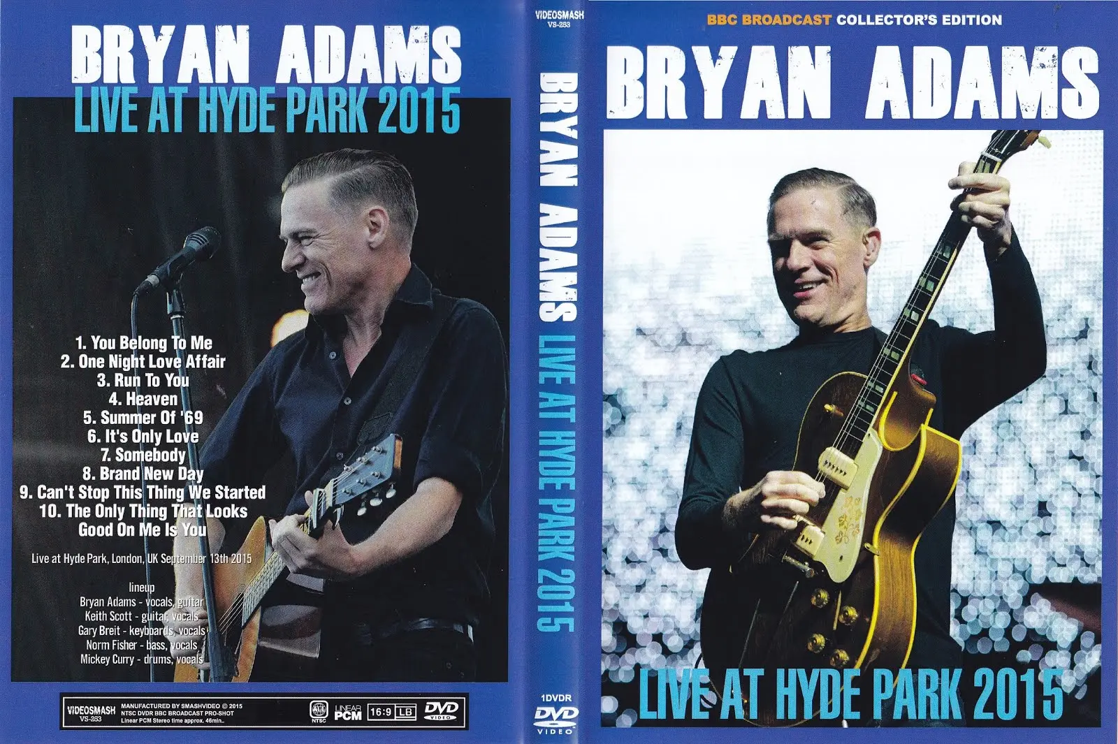 Bryan Adams - Live in Hyde Park (BBC Radio 2) (2015)