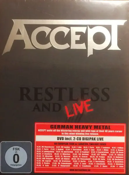 Accept - Restless And Live (2017)