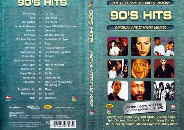 90's Hits (The Best DVD Sound & Vision) (2002)