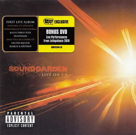 Soundgarden - Live on I-5 (Best Buy Deluxe Edition Bonus DVD) (2011)