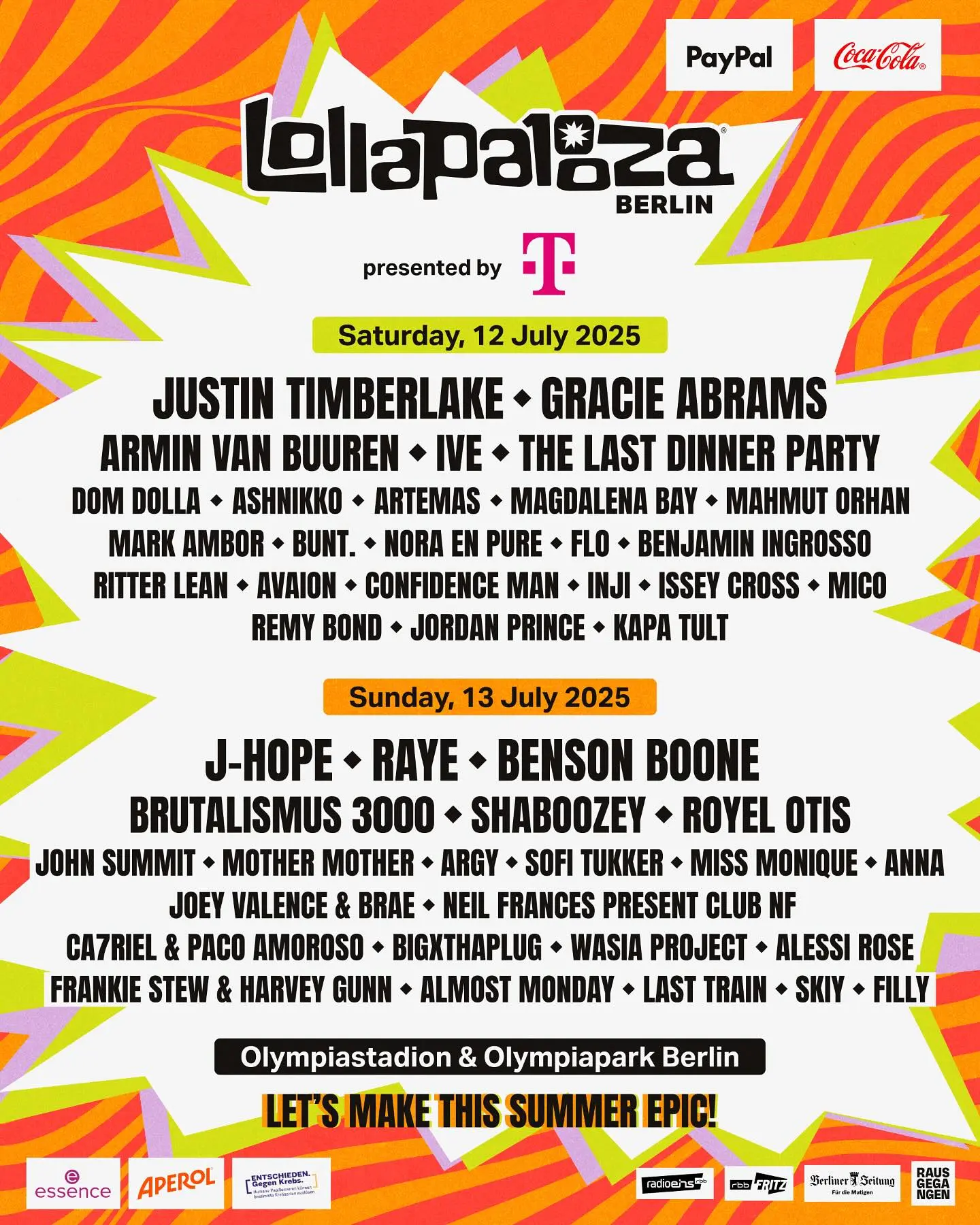 Juli - Lollapalooza Berlin (2025)