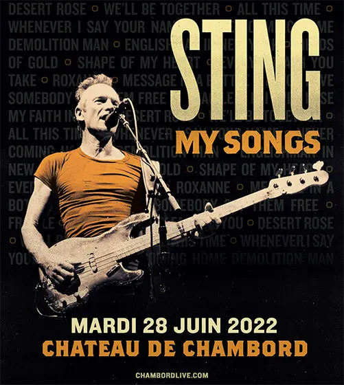 Sting - My Songs: Live au Chateau de Chambord (2022)