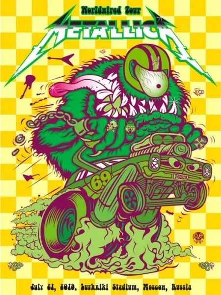 Metallica - Live in Moscow, Russia 21.07.2019 (2019)