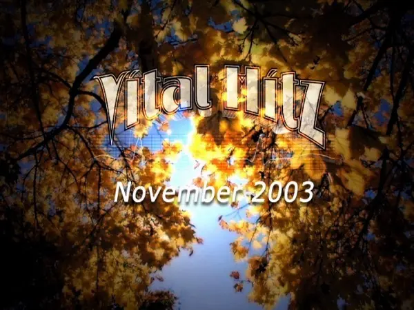 ETV Network Vital Hitz November 2003 (2003)