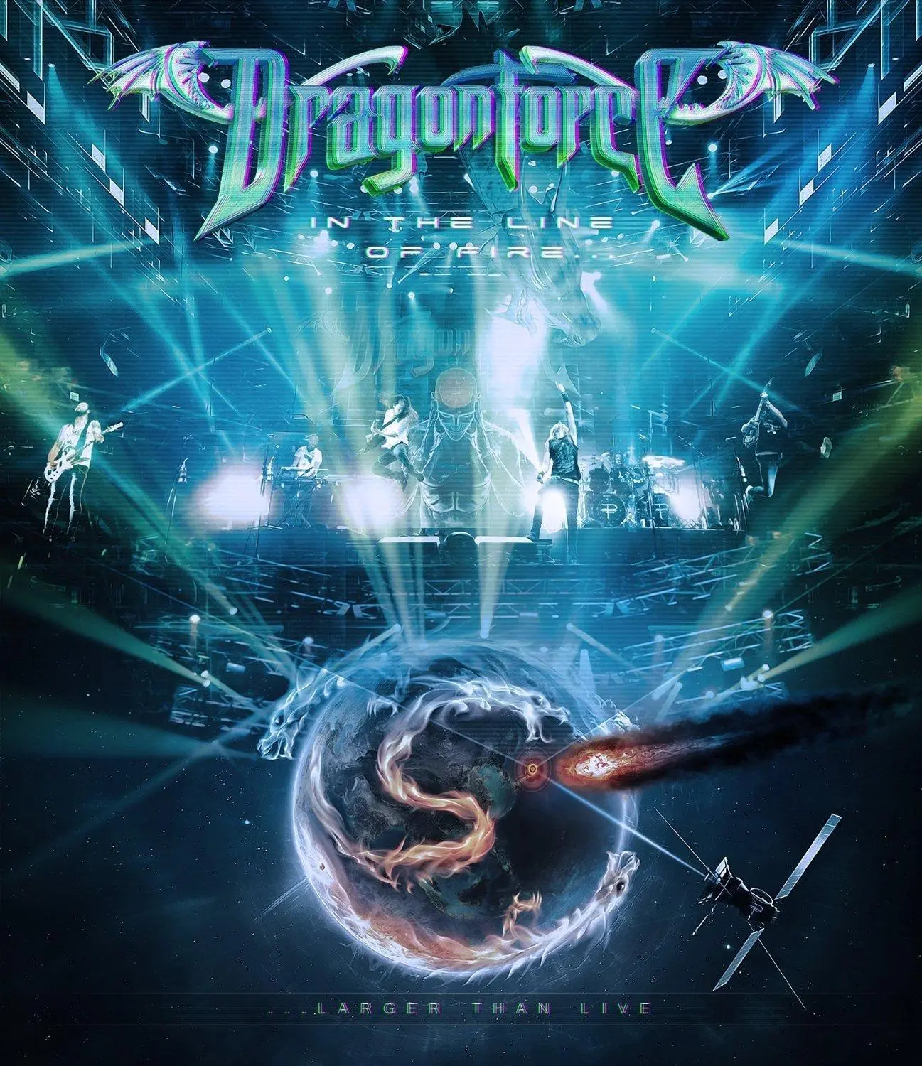 Dragonforce - In The Line Of Fire ... Larger Than Live (2015)