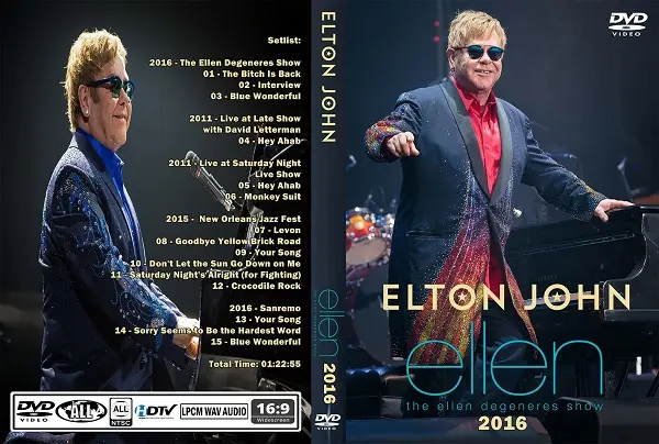 Elton John - The Ellen Degeneres Show (2016)