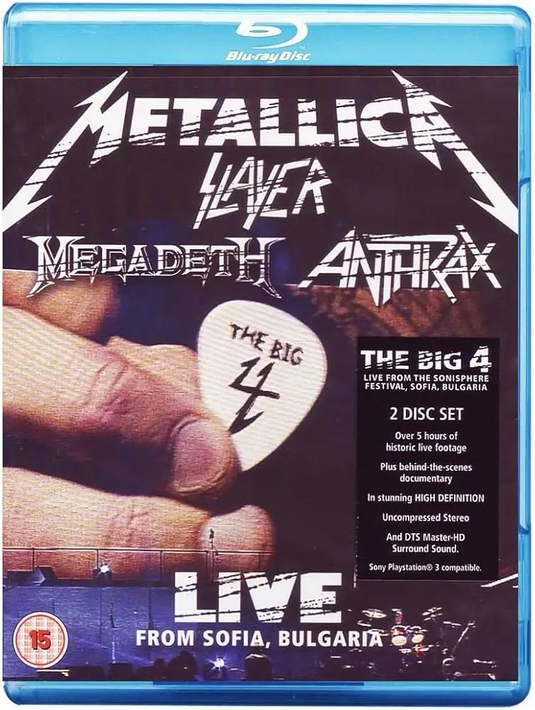 The Big 4 - Live From Sonisphere Sofia Bulgaria (2010)