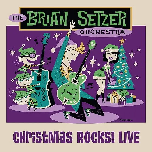 The Brian Setzer Orchestra - Christmas Rocks [2018)