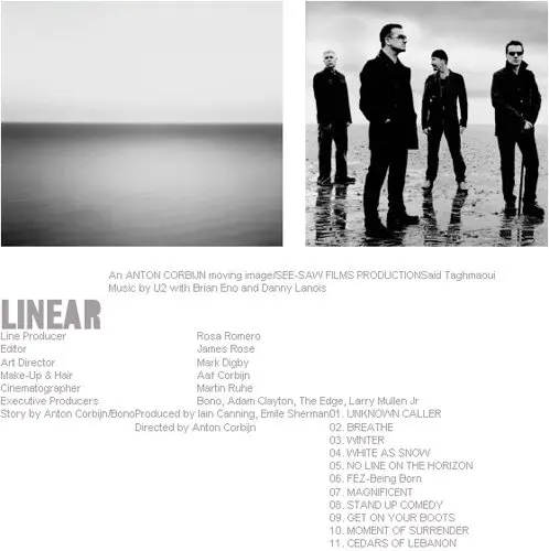 U2 - Linear (No Line On The Horizon Bonus DVD) (2009)